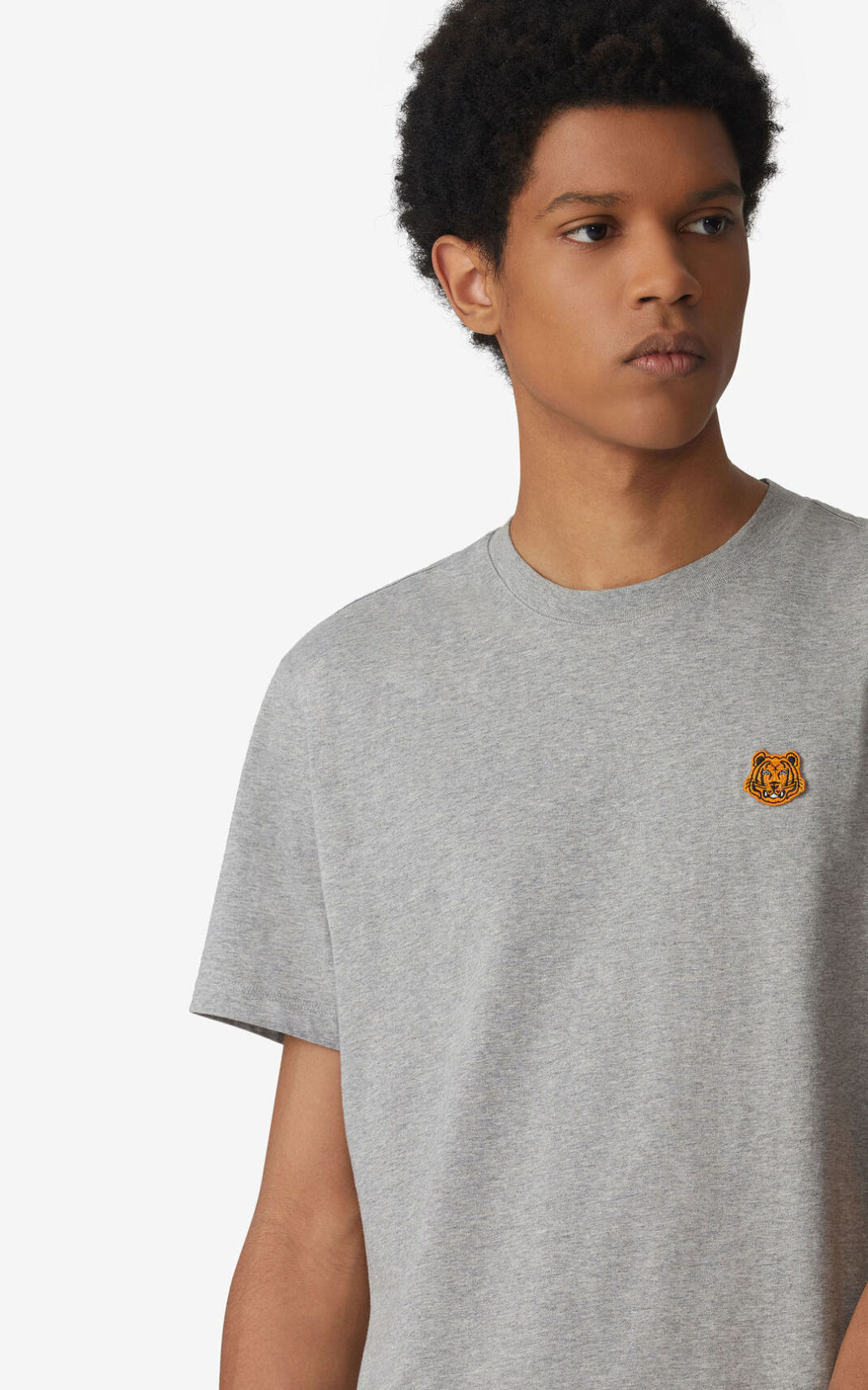 Kenzo Tiger Crest T Shirt Herr | 71382-PIBJ